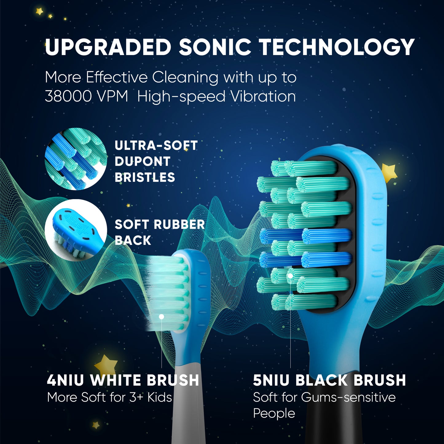 Udefine Oral Master - Kids Sonic Electric Toothbrush