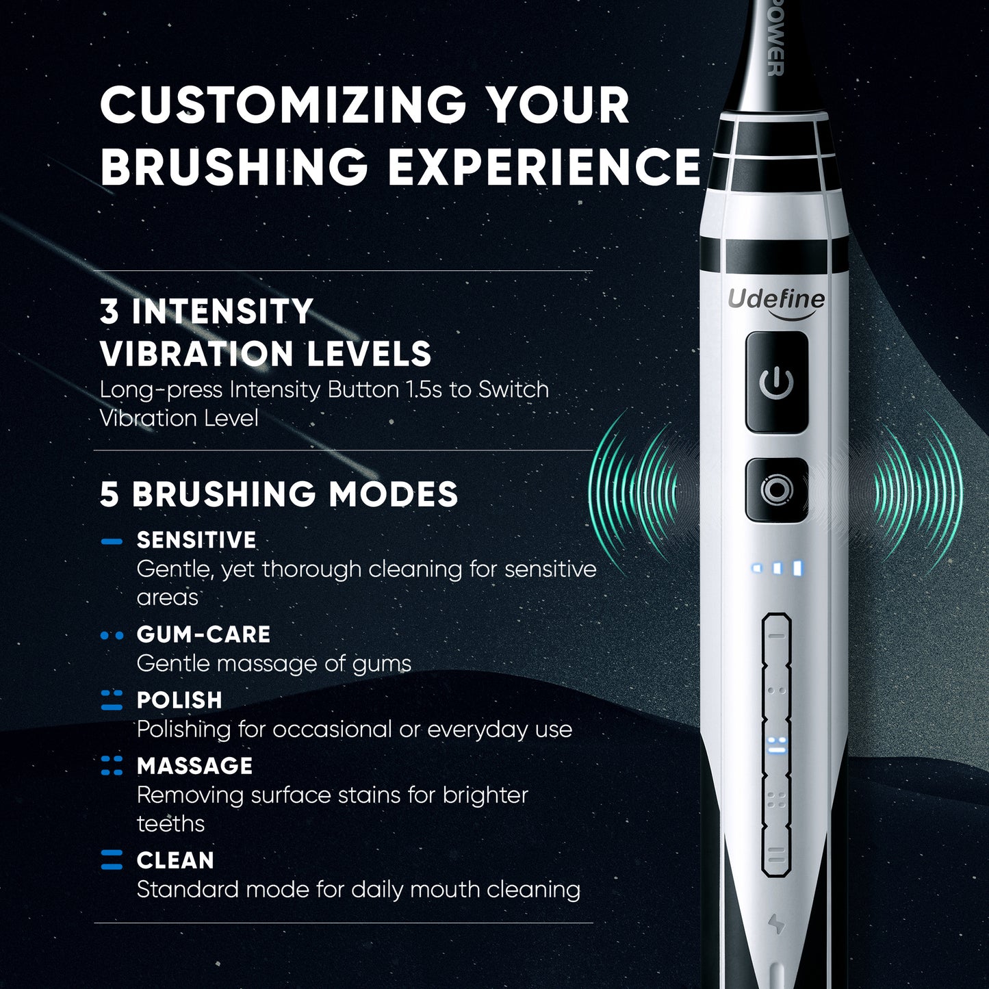 Udefine Oral Master - Sonic Electric Toothbrush