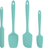 U-Taste Silicone Spatula Set with 600 Degrees Fahrenheit Heat Resistant (Teal/Aqua Sky)