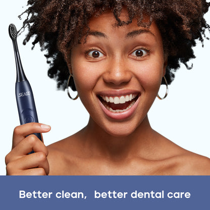 Seago SG-540 Electric Toothbrush, Sonic Vibration Five-mode Power Toothbrushes Rechargeable for Adult Children, Soft Hair Electric Toothbrush