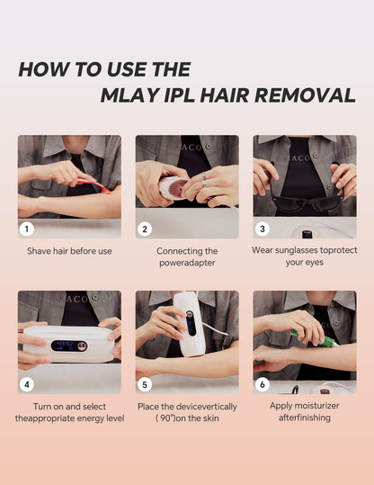 MLAY Hair Removal Device-T15